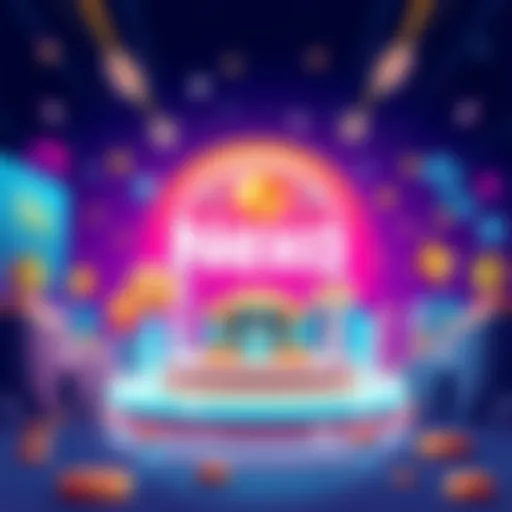Illustration of Nexo's promotional offer showcasing rewards and benefits in the crypto space