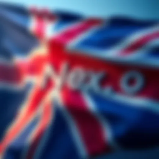 Nexo logo next to a UK flag, symbolizing the end of referral codes for UK users