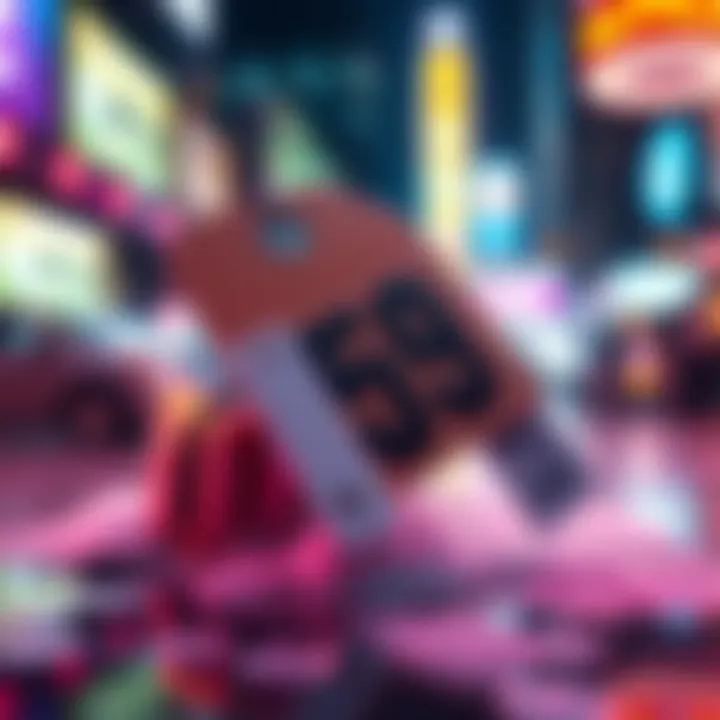 A digital art piece representing an NFT that once sold for $69 million, now showing a tag of under $100, illustrating a sharp decline in value.