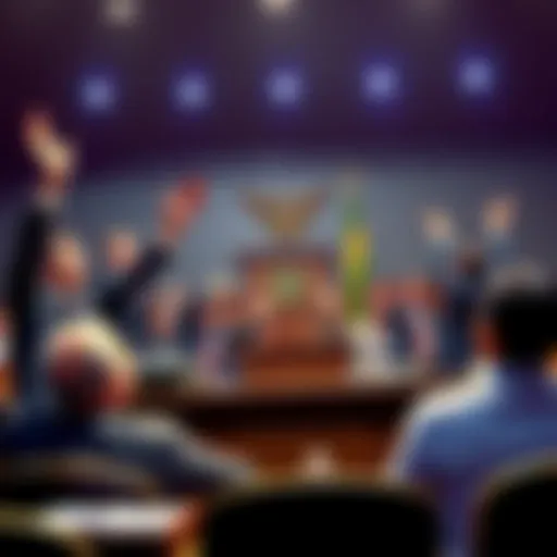 Members of the Northern Marianas House of Representatives celebrating the passage of the stablecoin bill after overriding the governor's veto