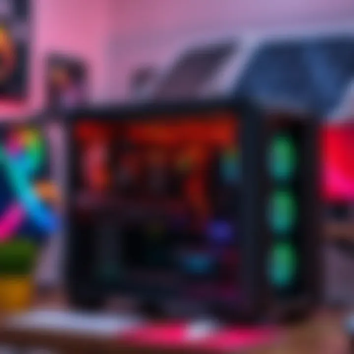 A working PC with a Ryzen 9 and RTX 3060 mining cryptocurrency, powered by solar panels in a home office setup