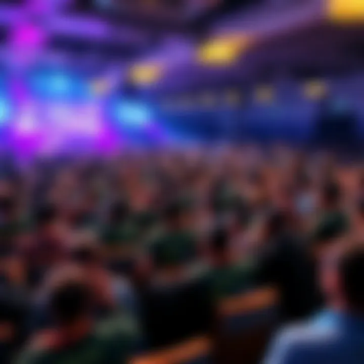 A vibrant community gathering of Pepecoin supporters celebrating the growth of the $PEP blockchain project.