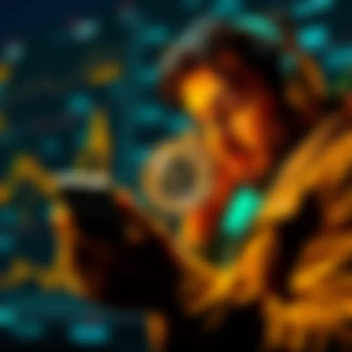 A person examining their Bitcoin wallet options to ensure security and accessibility of funds