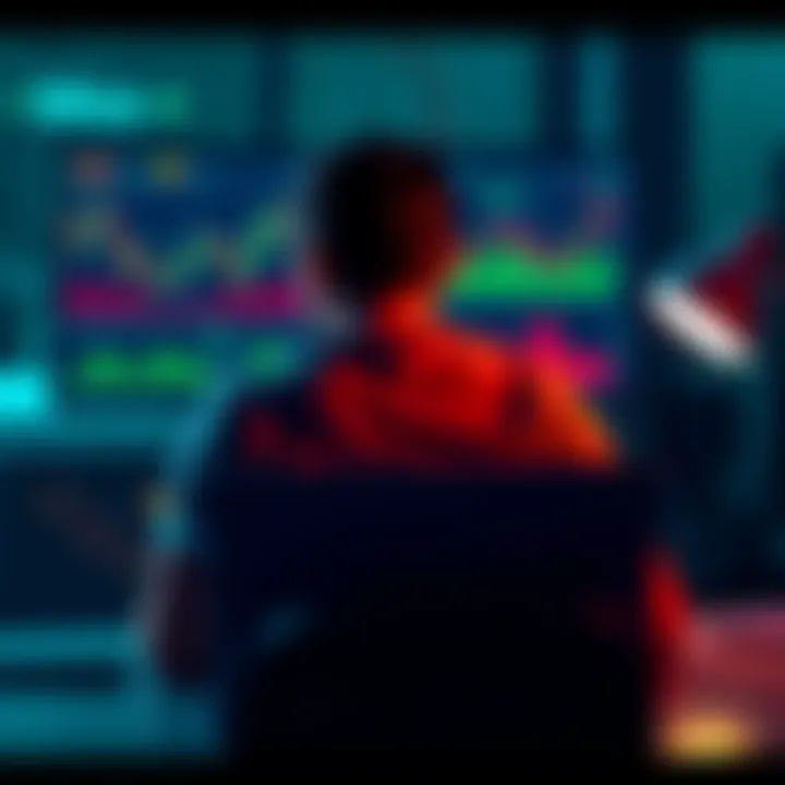 A person sitting at a desk, looking thoughtfully at a laptop screen showing Bitcoin charts, symbolizing regret over missed investment opportunities.