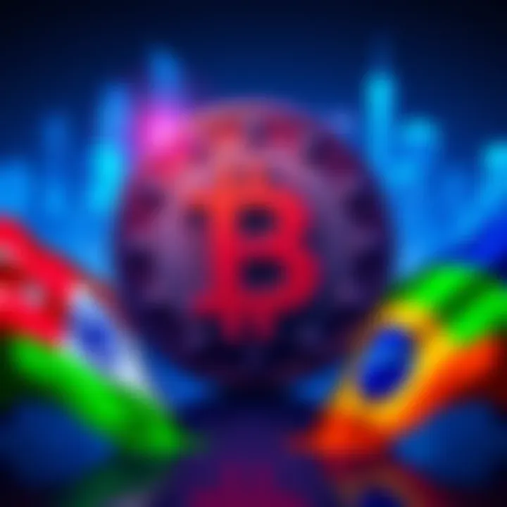 Graphic showing Pi logo with flags of India, Turkey, and Brazil, symbolizing new currency options