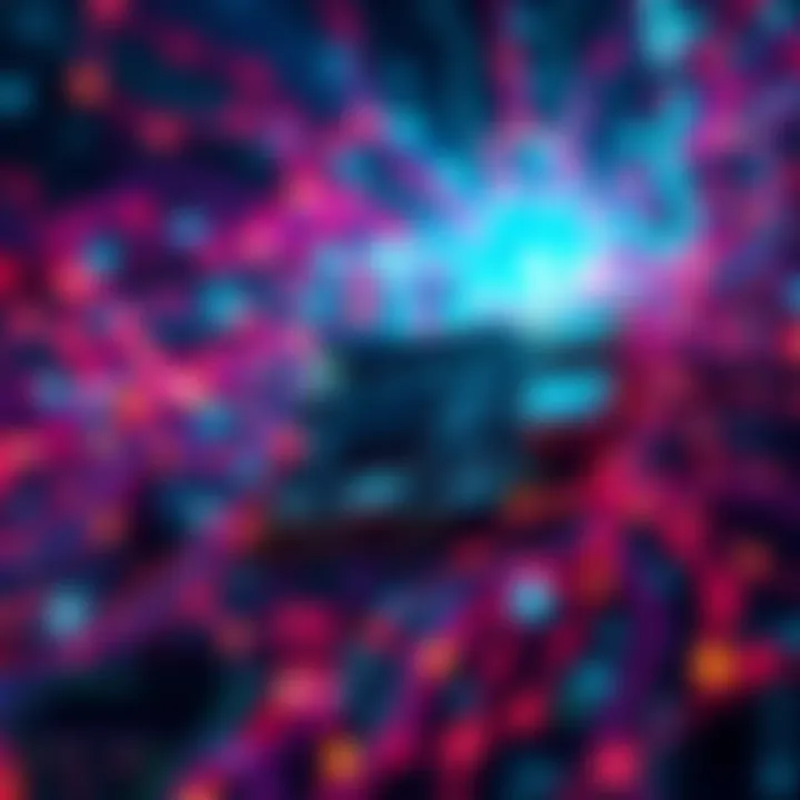 Visual representation of Pi Network Nodes showing their computing power surpassing companies like Google and Microsoft, highlighting everyday Pioneers connected in a network.