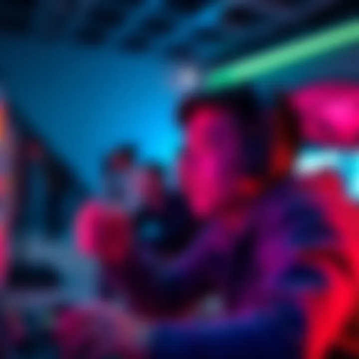 A player focused on the RPS minigame on a gaming console, looking satisfied but slightly frustrated with slow animations.