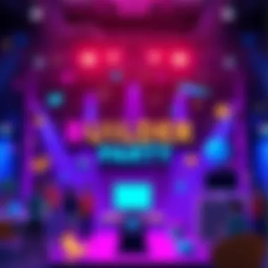 A vibrant graphic announcing the Polkadot Builder Party with colorful design elements representing innovation and technology