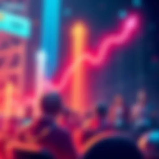 Graph showing Polkadot's drop to 24th in market cap rankings, with downward trend arrows and concerned support images