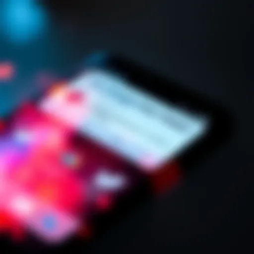 A close-up of a smartphone screen showing a tweet that has gone viral, with notifications and likes visible, representing social media's influence on public opinion