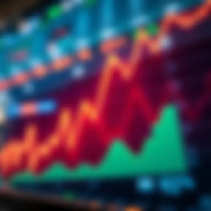 A graphic showing a price chart with an upward trend, reflecting a price jump from $92.7k to $95k, symbolizing market excitement.