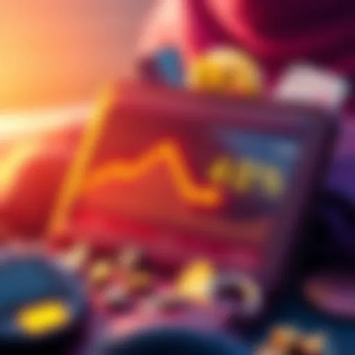 Graphic showing a declining crypto wallet balance with a 40% drop indicator and a sad emoji, representing investor losses in PulseChain.