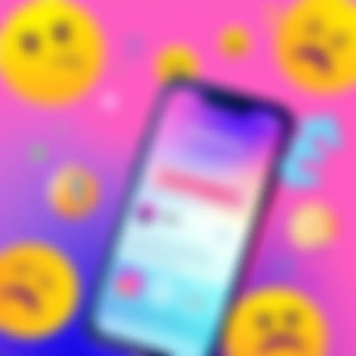 Illustration showing a smartphone with a suspended Pump Fun account on the social media platform X, with confused emojis and crypto symbols around it.