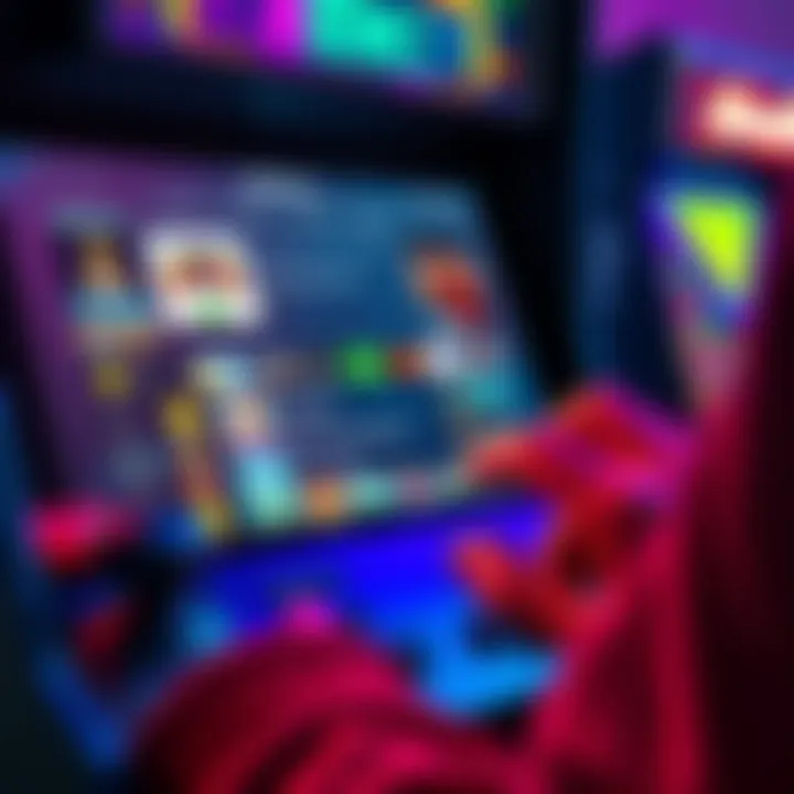 A person using a gaming console interface to delete unwanted games from their download list