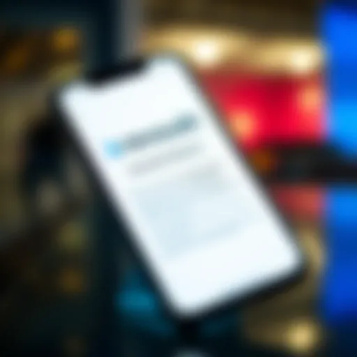 A close-up of a notice about Revolut account closures on a smartphone screen.
