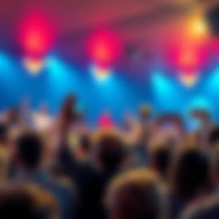 Supporters gather at a rally for Richard Heart's campaign, showing mixed emotions about its direction.