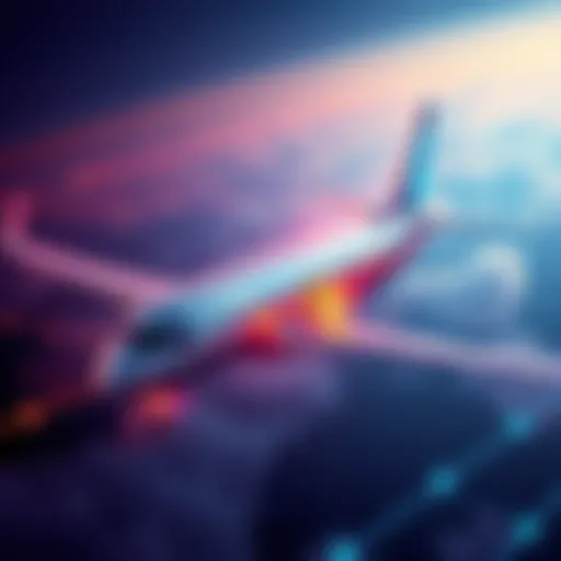 A visual representation of Ripple, RLUSD, and XRP showing an airplane and its fuel illustrating their relationship