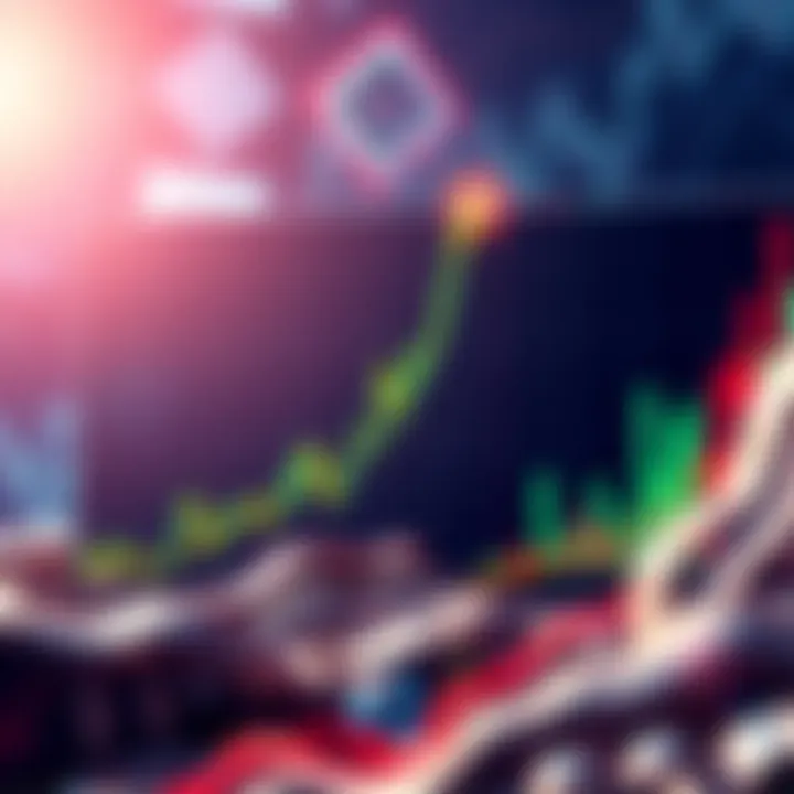 A chart showing the upward trend of altcoins like XMR and TAO, indicating potential gains in a bear market.