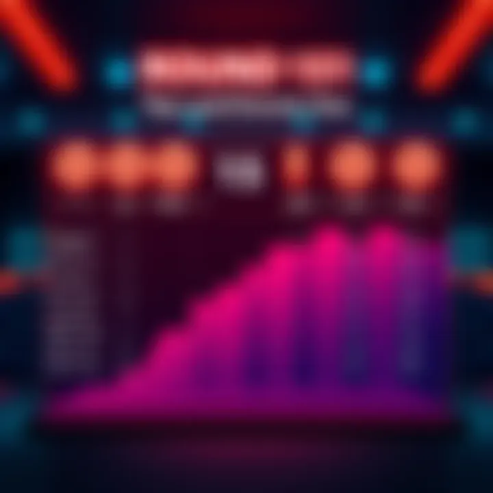 Graph showing Round 151 leaderboard with tips sent and donuts received by top participants.