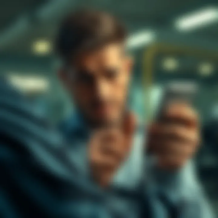A frustrated buyer looks at an auction listing on their phone, showing a rejection message from the seller after winning a no reserve auction.
