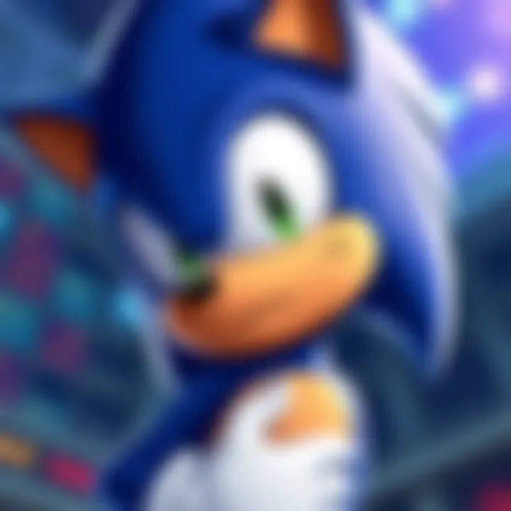 Sonic the Hedgehog with a worried expression, symbolizing fans' concerns about his future