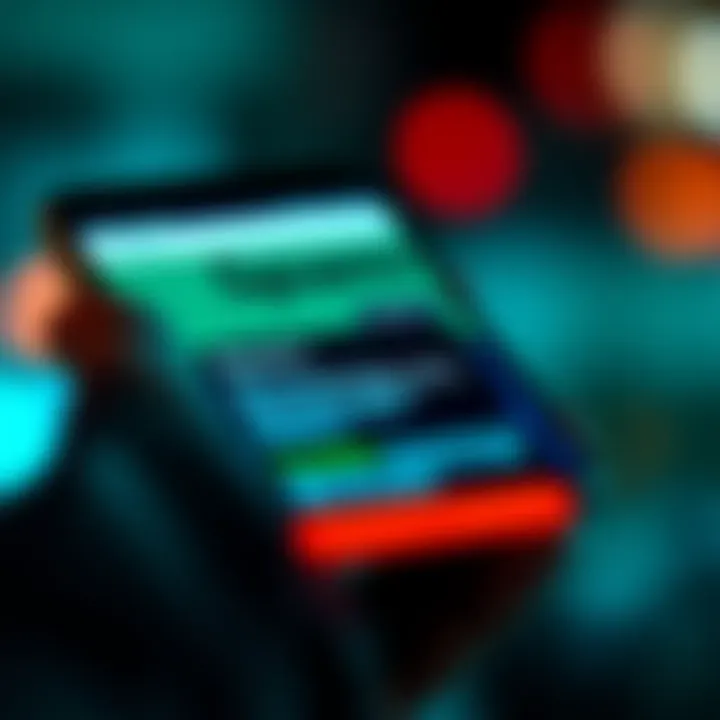 Phone displaying spam SMS notifications related to Pionex activity