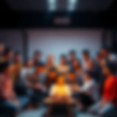 Members of the SPX6900 community gather for a family photo, showcasing their connections and collaboration.