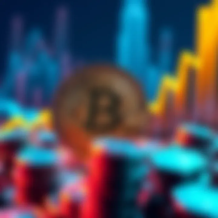 A digital graphic showing the concept of staking Pi with 10,000 Picoins and expected returns of 315 Picoins, illustrating a financial growth theme.