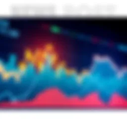 A stock market chart illustrating a downward trend, representing a market dip.