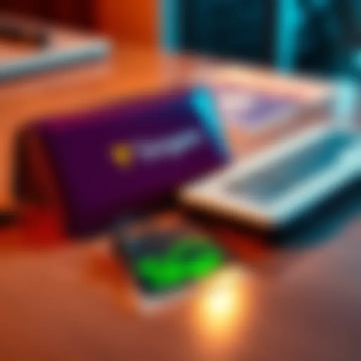 A Tangem cold wallet next to a Ledger device on a table, highlighting secure cryptocurrency storage options.