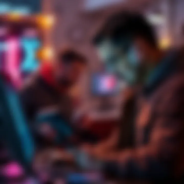 Tech enthusiasts using Nerdqaxe++ on their devices