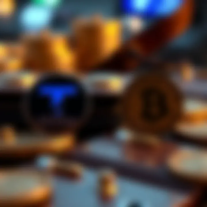 A graphic showing Tether and Circle logos with old Bitcoin wallets in the background, illustrating their impact on inactive wallets.