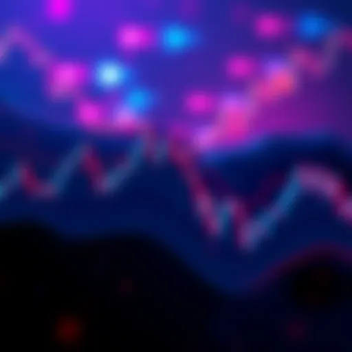 Graph showing Tether's significant price changes on a 1-minute chart, indicating a possible shift in market trends.