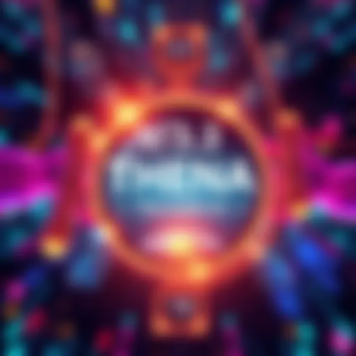 Announcement graphic showcasing features of THENA V3.3 upgrade with vibrant colors and icons representing enhanced functionality.