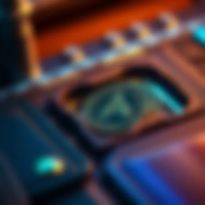 A digital wallet interface showing titanADA tokens ready for conversion to standard ADA