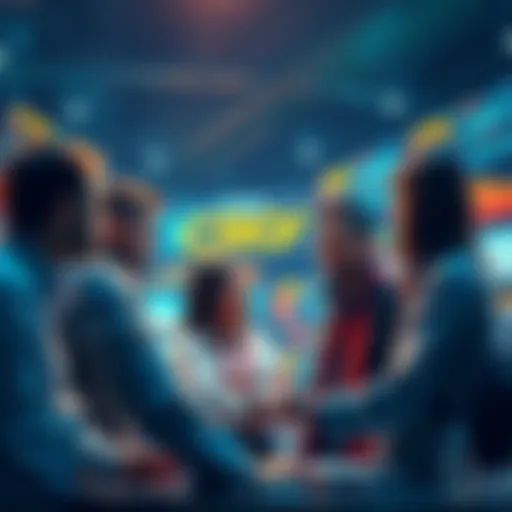 A group of traders engaged in lively discussion about CRO and XRP price predictions