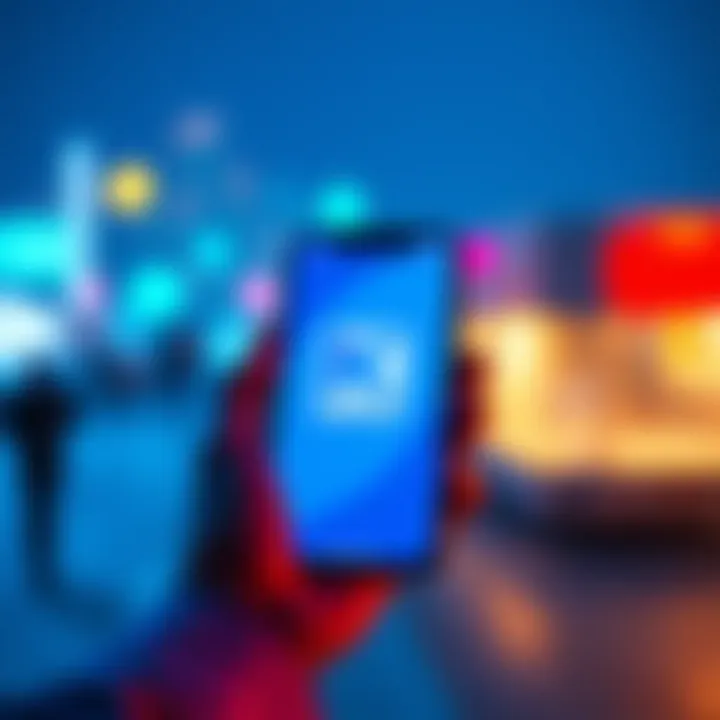 A smartphone displaying the Travala booking app with a Kaspa logo on the screen, symbolizing the new payment option for travelers