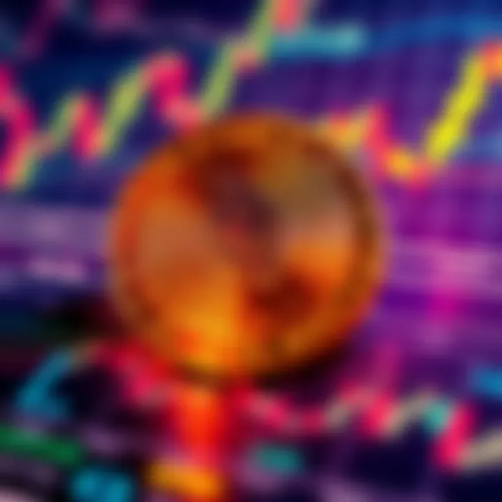 A visual representation of Treasury companies investing in Ethereum, showing a digital coin and financial charts, symbolizing market behavior and utility.