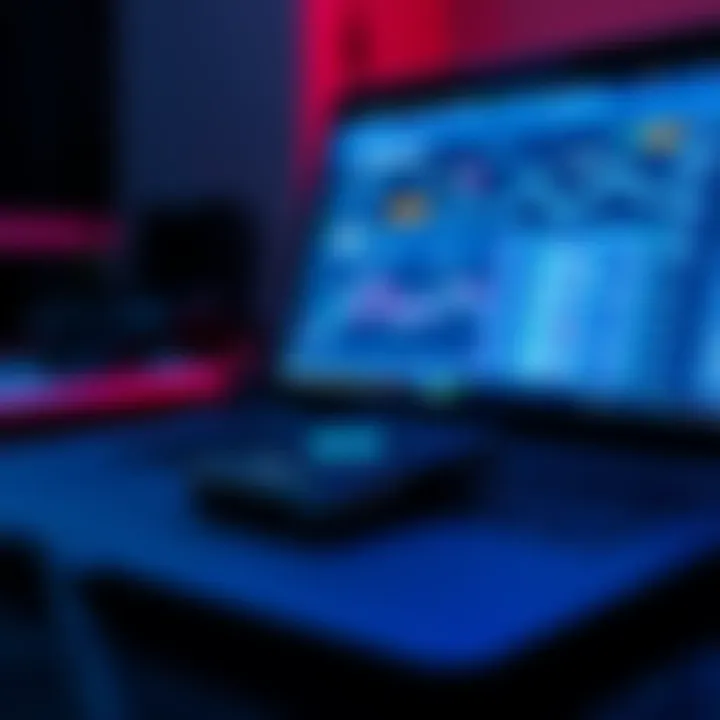 A Trezor 3 hardware wallet connected to a new laptop with a cryptocurrency interface on the screen