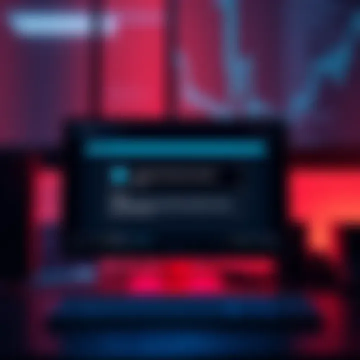 A computer screen showing a Trezor wallet interface with an error message indicating an empty wallet status.