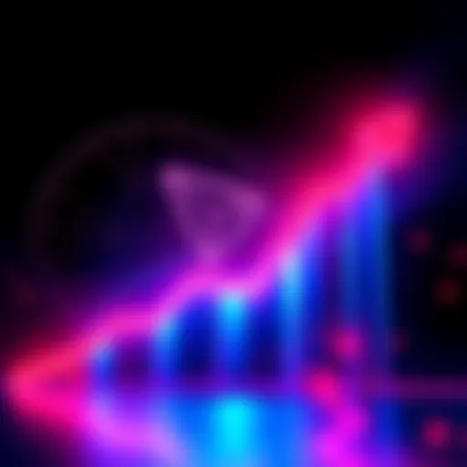 Visual representation of Tron Inc. logo with upward arrows symbolizing growth, hinting at recent news impact