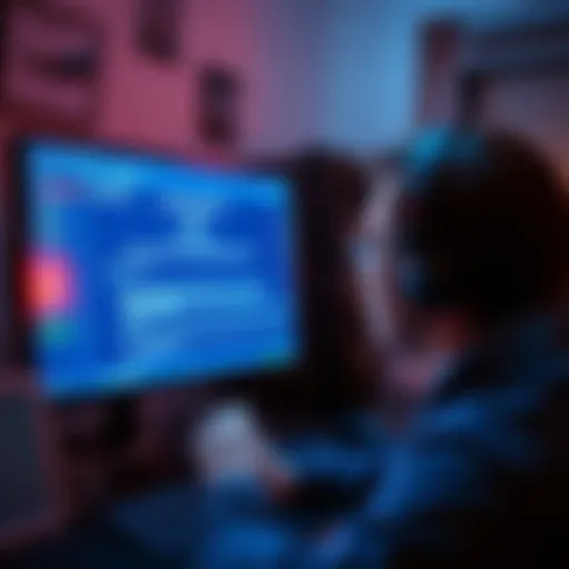 A person looking at a computer screen with an error message while trying to set up the Kerlink iFemtoCell 915 miner.