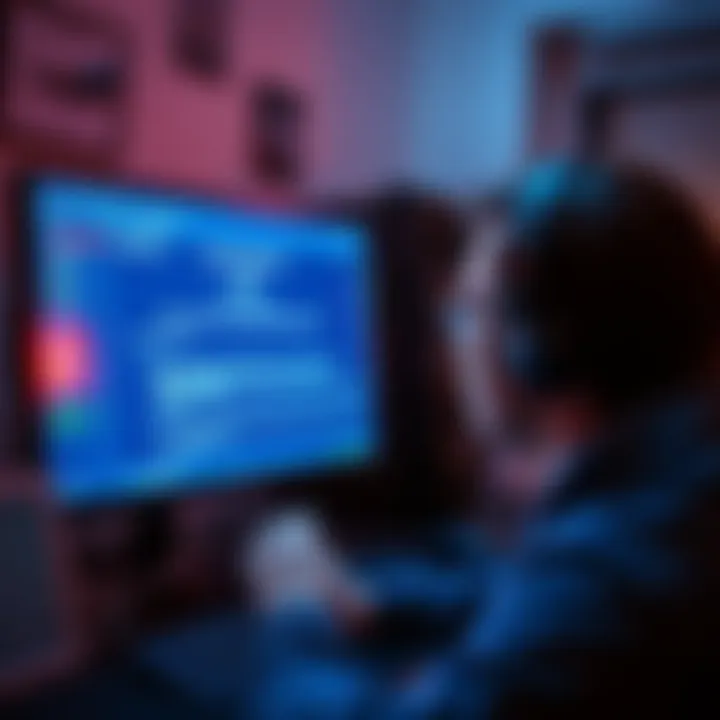 A person looking at a computer screen with an error message while trying to set up the Kerlink iFemtoCell 915 miner.