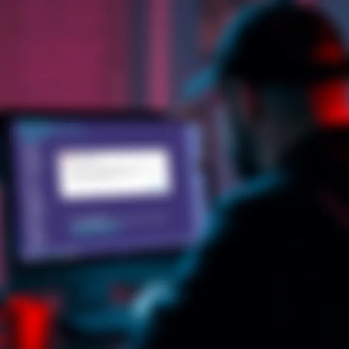A person looking at a computer screen with a Multisig Sparrow wallet error message, focused on fixing signing issues.