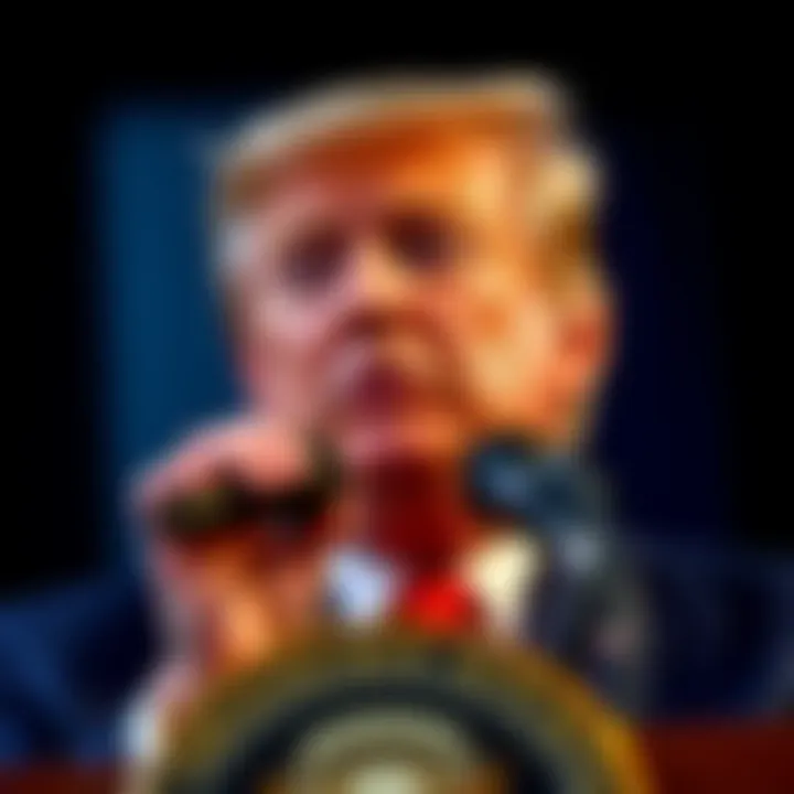 President Trump speaking about appointing a new Federal Reserve Chair focused on interest rate cuts