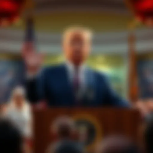 President Trump presents the New Structure Bill to modernize America's financial system with a focus on cryptocurrency integration.