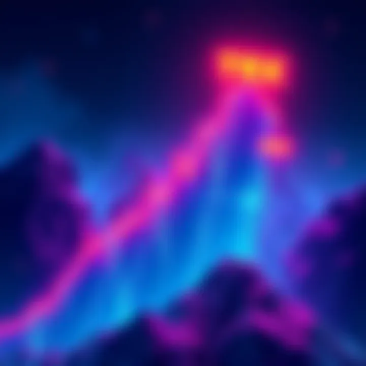 A visual representation of TRX price rising dramatically from $50 to $900, symbolizing a booming investment market.
