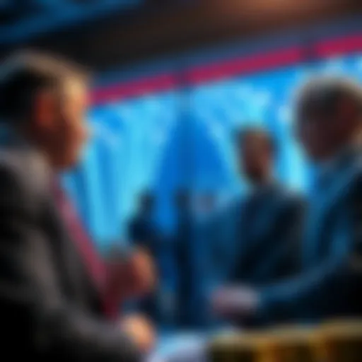 British government officials discussing new regulations on cryptocurrency tax compliance