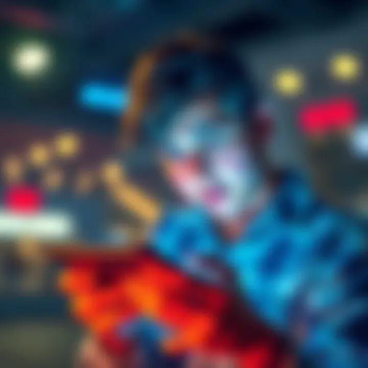 A person scrolling on their phone while looking concerned about notifications, highlighting the importance of staying informed.