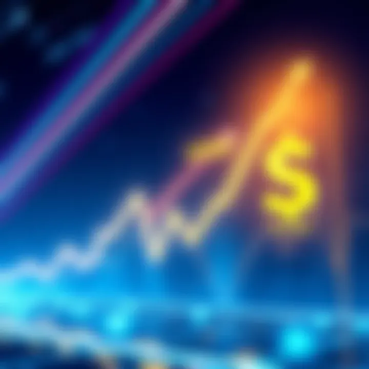 A graphic showing a rising chart with USDC logo and the Hedera symbol, indicating a significant increase in issuance.